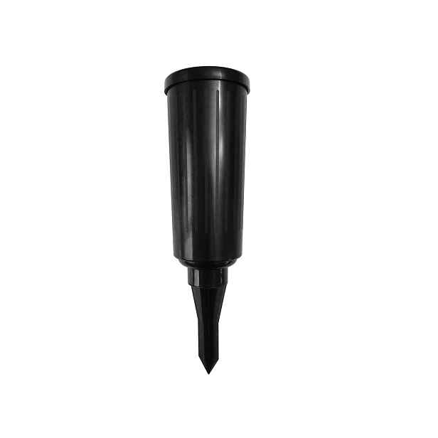 BESOP - Váza na hrob zapichovací 25cm černá