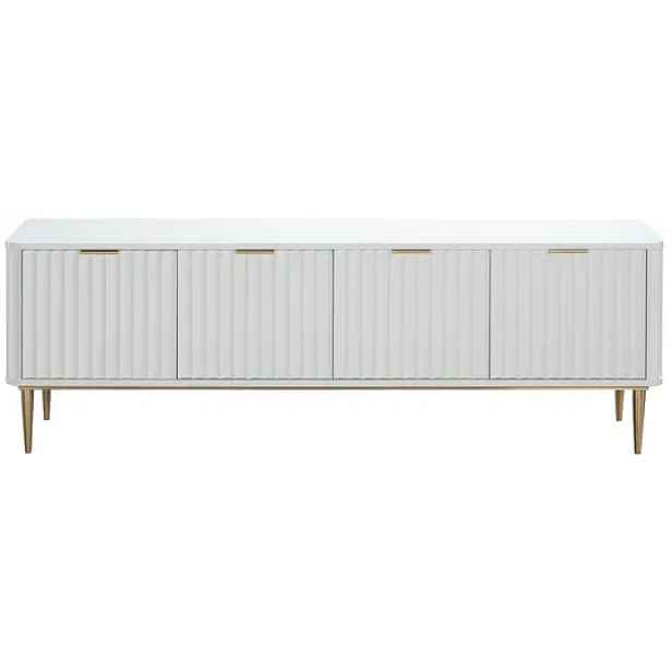 LivinHill TV stolek Stilig ST709 200 cm bílý/zlatý