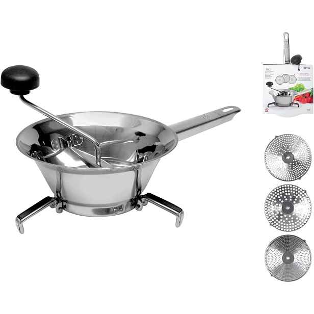 Prohra Home Trio Z Nerezové Oceli 3 Kotouče 20 CM