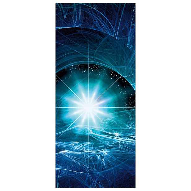 Samolepka Fototapeta Hvězdný vír Energie Vesmír Galaktický výbuch 91x211