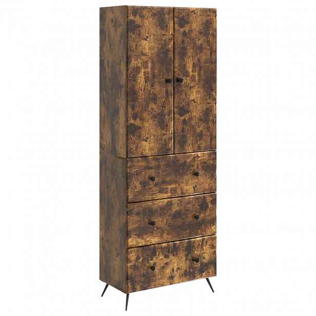 vidaXL Sada skříněk 2 ks 66 x 34,5 x 90 cm Kompozitní dřevo