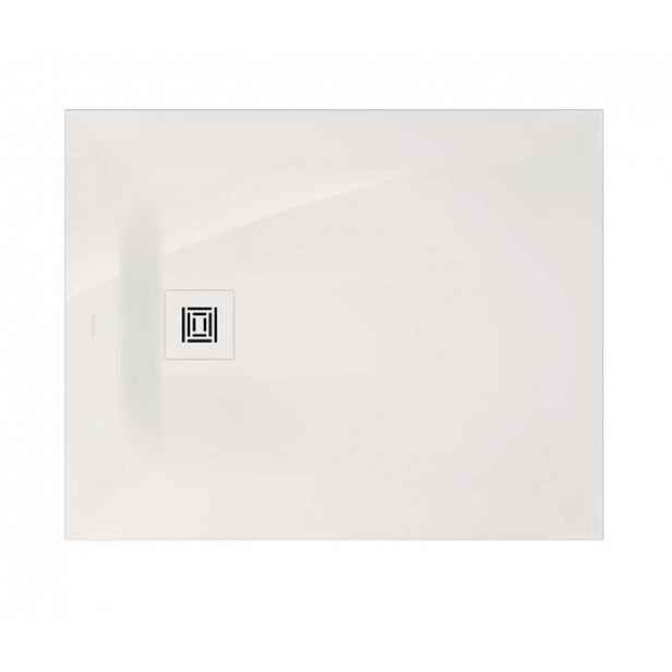 Duravit Sustano - Sprchová vanička, 100x80 cm, DuraSolid, lesklá bílá 720273730000000
