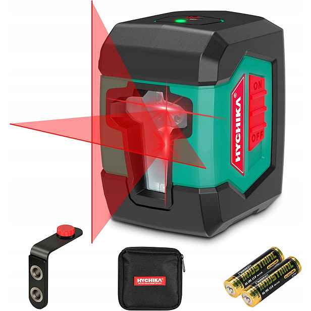 Křížový laser Hychika LL-2R10C 15 m – laserová vodováha