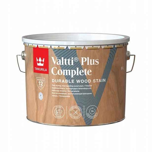 Lakovací Hmota Tikkurila Valtti Plus Complete 9L Báze Ep
