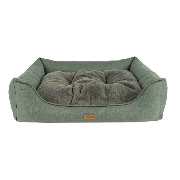 Pelíšek pro psa COME SOFA zelená velikost S, M, L, XL Rozměr: M - 68x56x18 cm