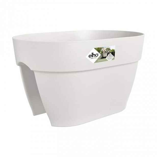 Truhlík plastový ELHO Vibia Campana Flower Bridge bílý 40cm
