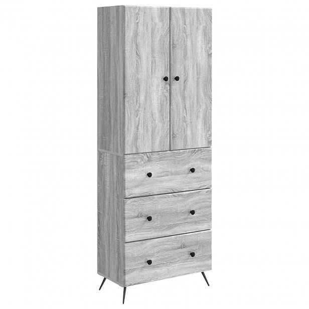 vidaXL Sada skříněk 2 ks 66 x 34,5 x 90 cm Kompozitní dřevo