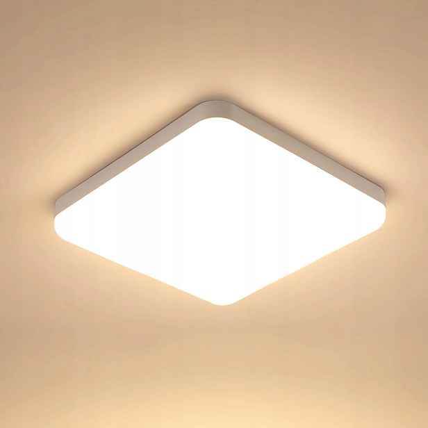 Led koupelnové stropní svítidlo Plafon bílé moderní do obývacího pokoje 3000K IP44 32W