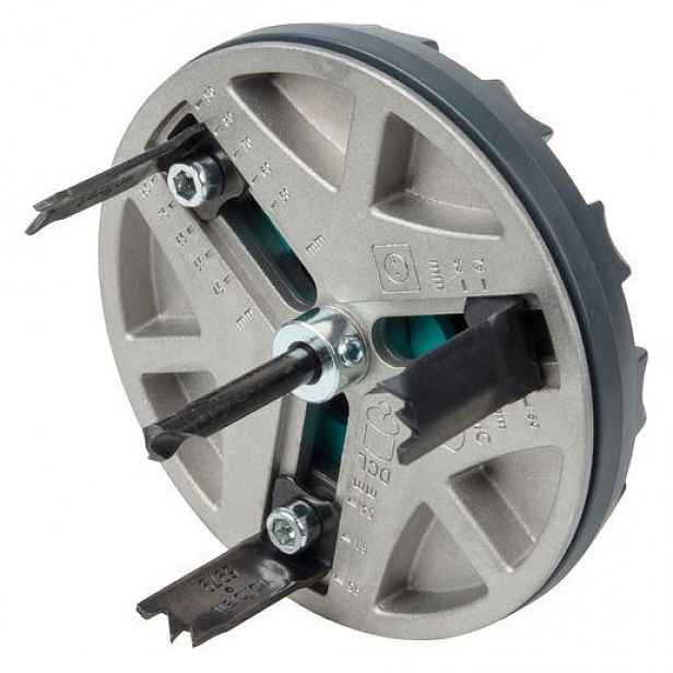 Wolfcraft pila děrovka nastavitelná 45-90mm, do dřeva a sádrokartonu, 3 čep