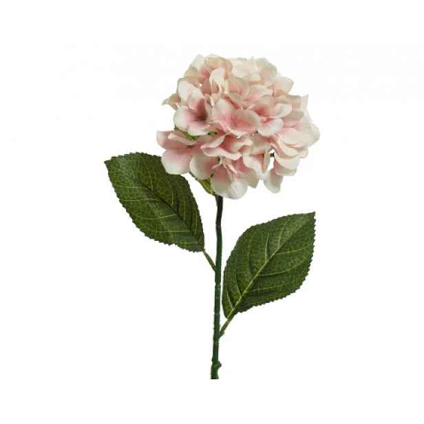 Umělá květina Hortenzie 66 cm, růžová