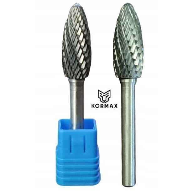 Fréza 14 mm pilník Pilník rotační plamenový 14x30x70x6 mm karbid