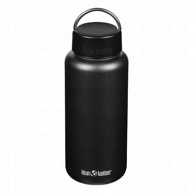 Láhev Klean Kanteen šroubovací termoska černá