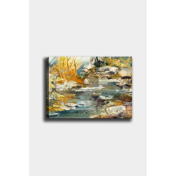 Wallity Obraz Enzok 50x70 cm žlutý