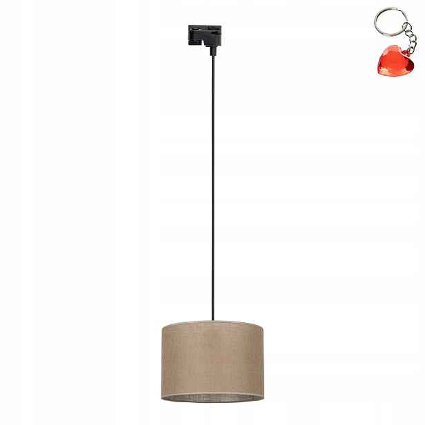 Závěsné kolejnicové osvětlení Černé Kov Regulace E27 30 cm Tk Lighting
