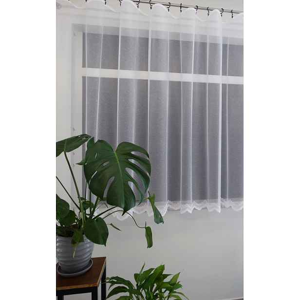 Mg Záclona 35823 Bílá 300x160 cm hotová s páskou M