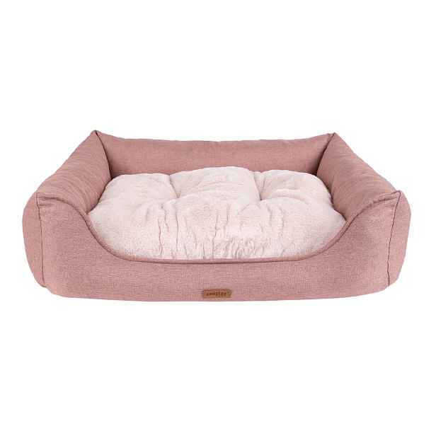 Pelíšek pro psa COME SOFA růžová velikost S, M, L, XL Rozměr: S - 58x46x17 cm