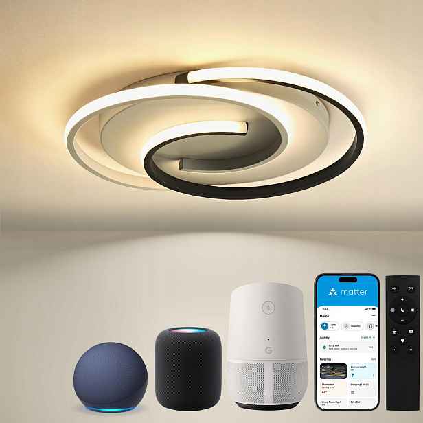 Stropní svítidlo Bayht Smart Led 32W 3840lm s dálkovým ovládáním, průměr 40 cm