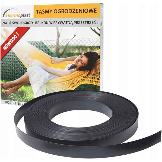 Thermoplast stínící panelové pásy na plot 47,5 mm x 50 m Ral 7016 antracit