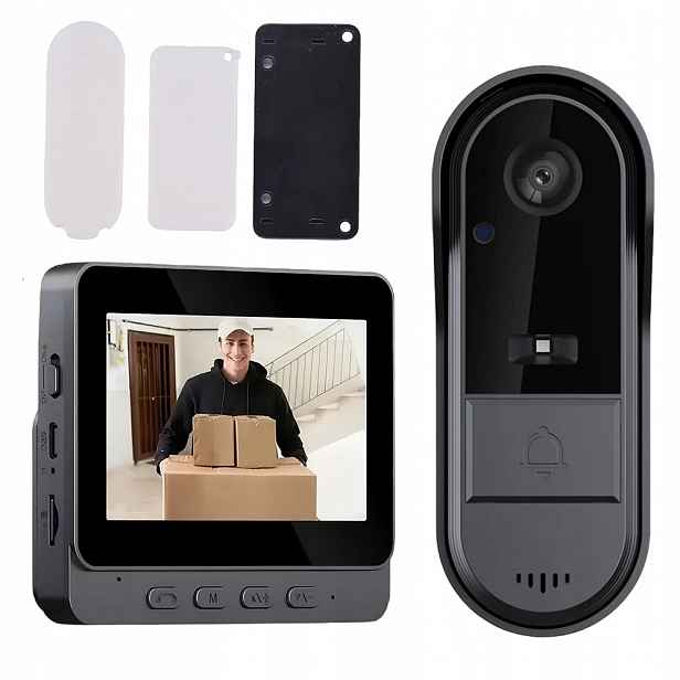 Videotelefon Domofon 4,3'' IP65 Vodotěsný Led Monitor