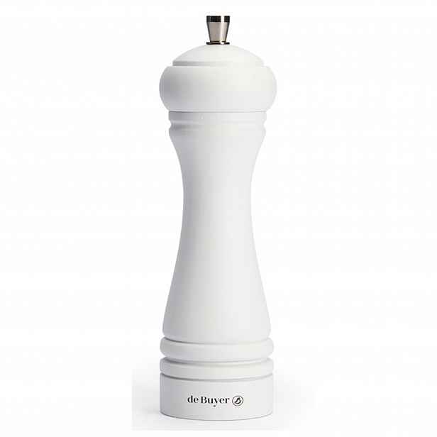 Java Mlýnek na sůl 18 cm bílý matný De Buyer