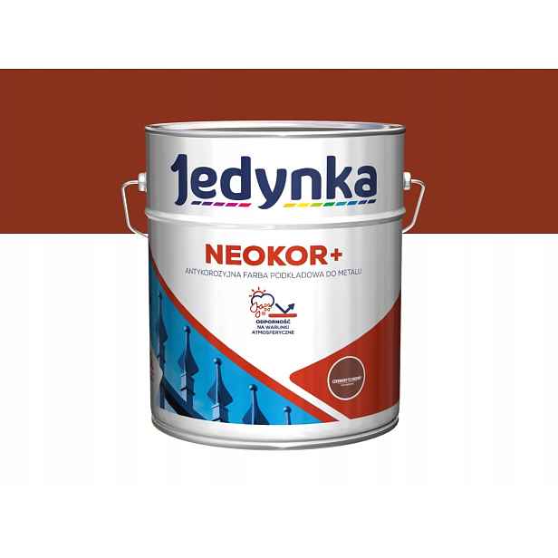 Jedynka Neokor+ Antikorozní barva červená oxidová 10L
