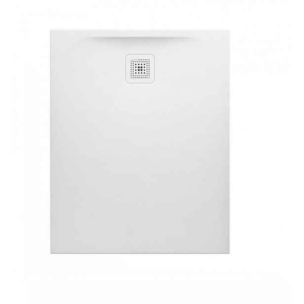Sprchová vanička obdélníková Laufen Laufen PRO 80x100 cm litý mramor světle šedá H2109510770001