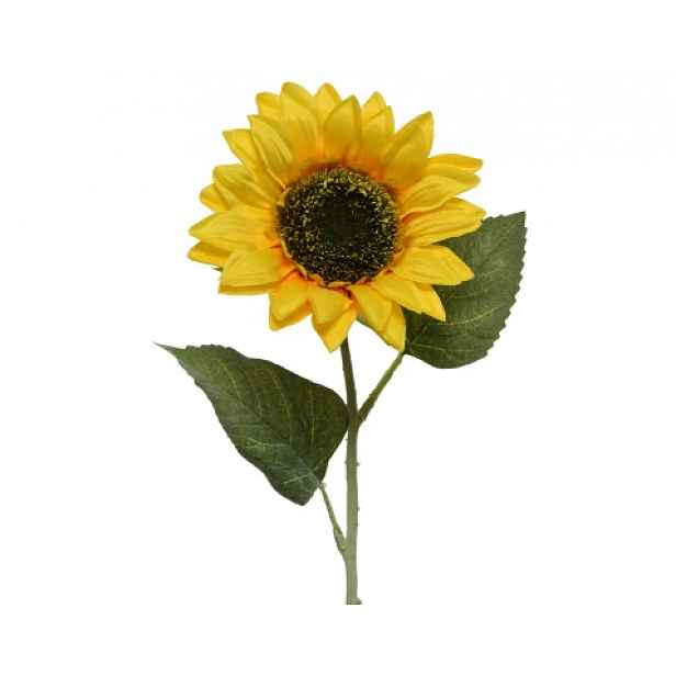 Umělá květina Slunečnice 64 cm, žlutá