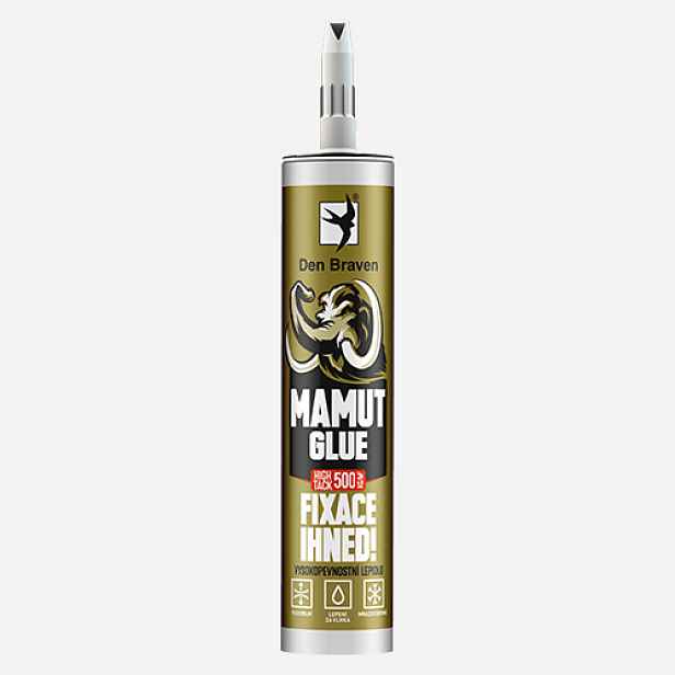 Den Braven MAMUT GLUE HIGH TACK BÍLÝ; kartuše 290ml