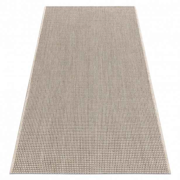 rugsX KOBEREC SIZAL FLOORLUX 20580 hladký, Jednotný jednobarevný - šampaňské / taupe 80/150 cm