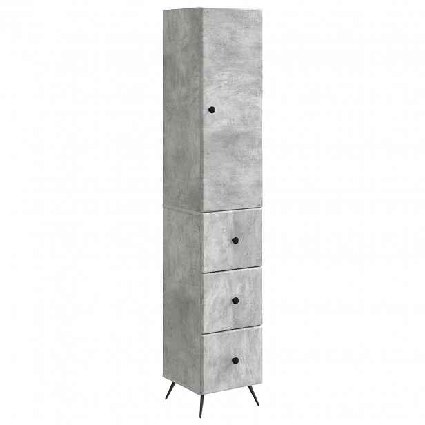 vidaXL Sada skříněk 2 ks 34,5 x 34,5 x 90 cm Kompozitní dřevo