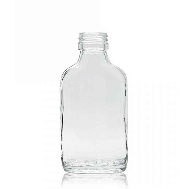 Skleněná lahev Placatka 100 ml PP 28 - paleta 6552 ks
