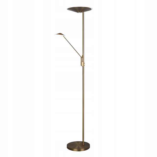 Stojací lampa Trio Brantford Led Zlatá 180 cm 3500 lm 2 body světla