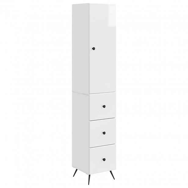 vidaXL Sada skříněk 2 ks 34,5 x 34,5 x 90 cm Kompozitní dřevo