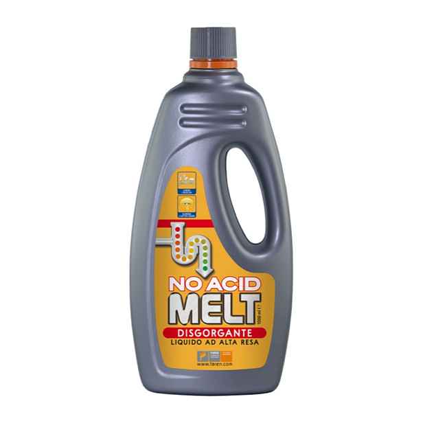 Faren MELT NO ACID 1000 ml Tekutý odstraňovač ucpaných odpadů