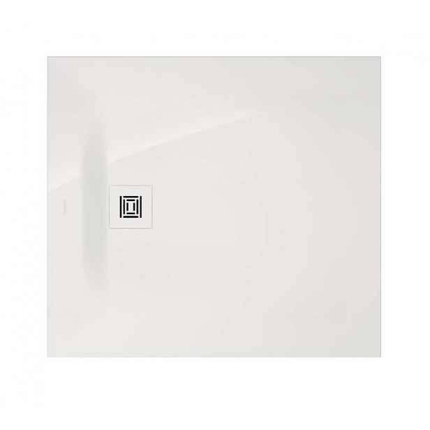 Duravit Sustano - Sprchová vanička, 100x90 cm, DuraSolid, lesklá bílá 720274730000000