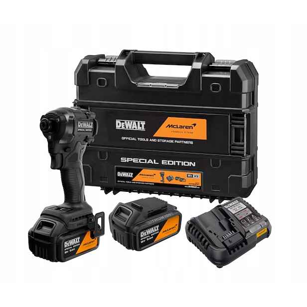 Dewalt x McLaren DCF86MP2T Příklepový šroubovák 2 x 5Ah 18V