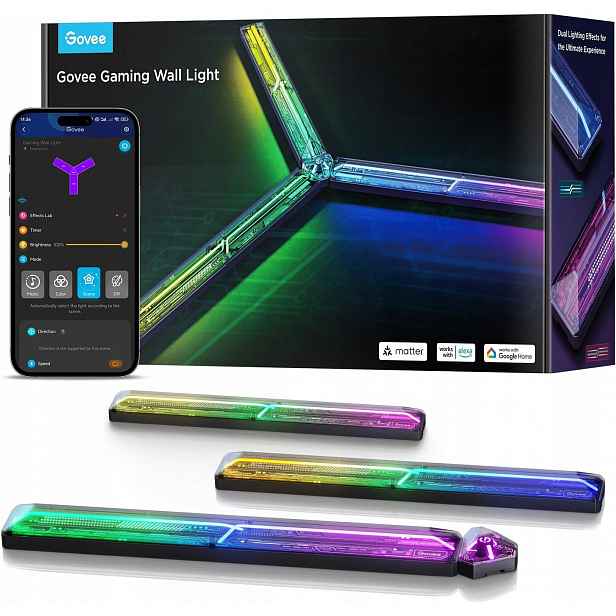 Inteligentní Herní Osvětlení Govee H6063C Rgb Nástěnná Lampa