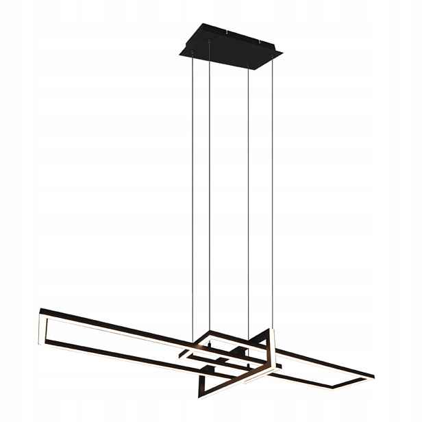 Led závěsné svítidlo geometrické černé Trio
