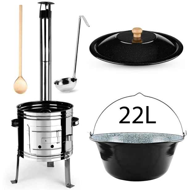 Perfect Home Set-48 Kotlíková souprava 22L, 5 ks