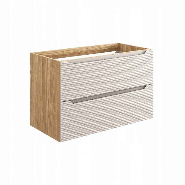 Szafka pod umywalkę 90cm 2 Szuflady Ocean Beige