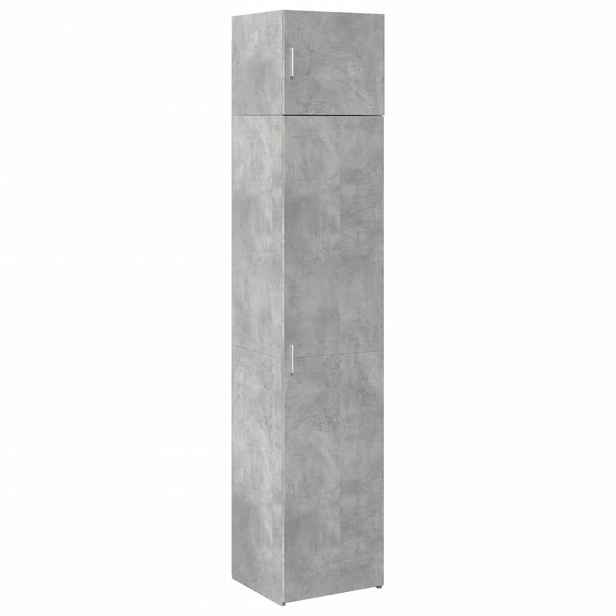 vidaXL Úložná skříňka betonově šedá 45x42,5x225 cm kompozitní dřevo