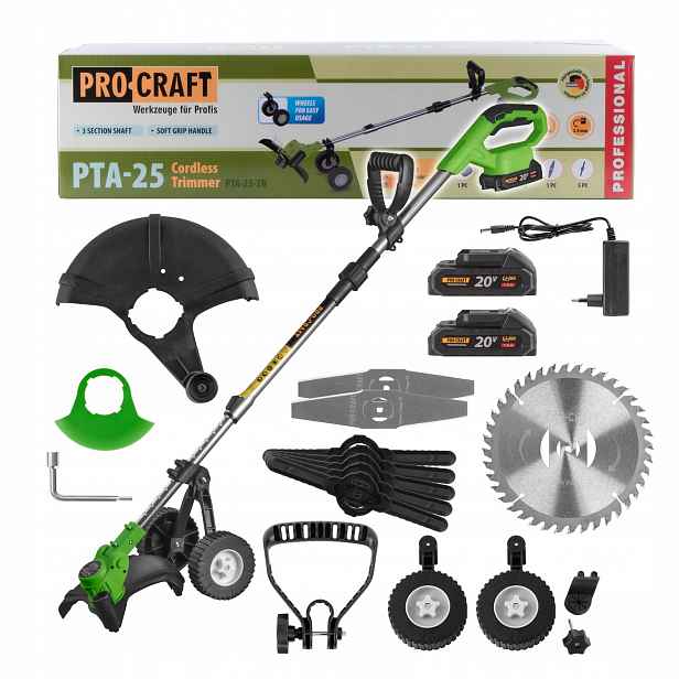 Aku vyžínač Procraft PTA-25-2B