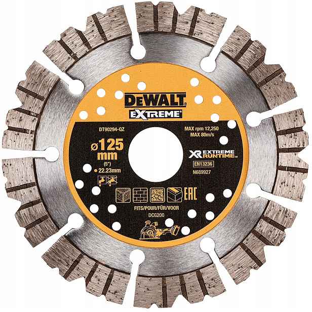 Diamantový kotouč 125 mm Extreme Dewalt DT90294