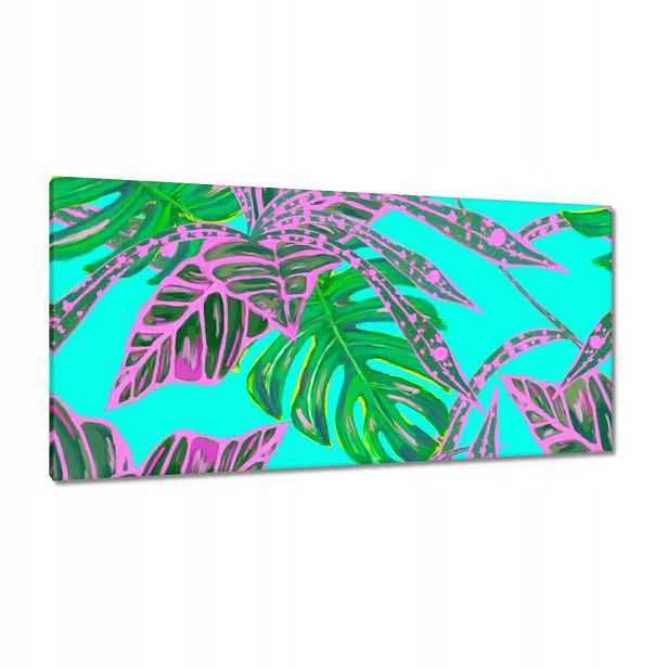 Obrazy 115x55 Monstera Listy růží