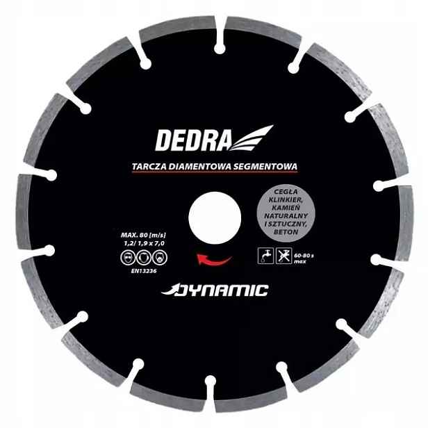 Segmentový kotouč Dynamic 300 mm 25,4 mm Dedra