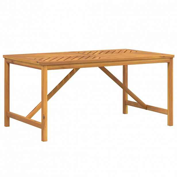 vidaXL Zahradní jídelní stůl 150 x 90 x 74 cm masivní akáciové dřevo
