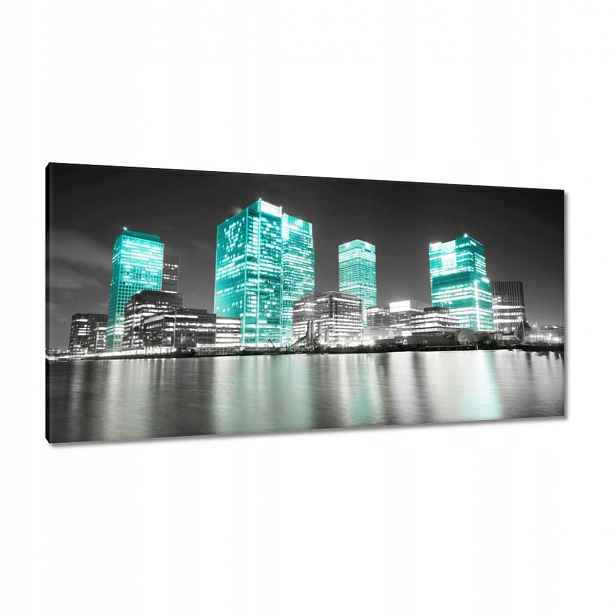 Obrazy 115x55 Černobílé fotografie Anglie