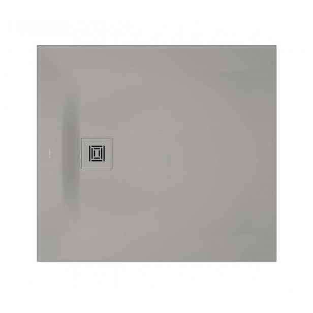 Duravit Sustano - Sprchová vanička, 100x90 cm, DuraSolid, matná šedá 720274630000000