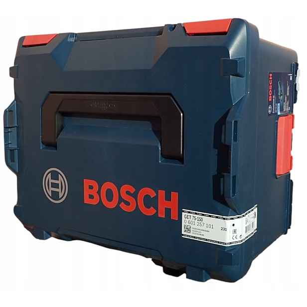 Excentrická bruska Bosch Get 75-150 750W, 150 mm, kufr L-Boxx