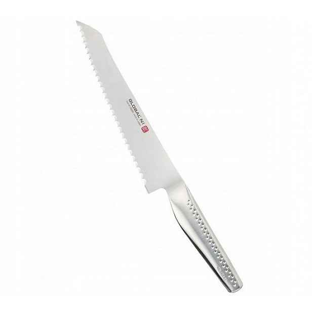 Nůž na pečivo Global Ni GNM-09R 21 cm Cromova 18 Japonsko